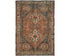 6x8 Vintage Rust Persian Style Hand Knotted Low Pile Wool Area Rug